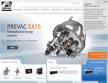 Tablet Screenshot of prevac.eu